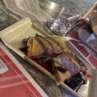  Crêpe with apple and other Fruits  at LEVEL - Vegan & Gluten Free in Antalya