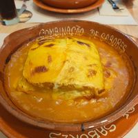 Francesinha  at Combinação de Sabores in Vila Nova De Famalicao