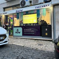The outside of the cloud kitchen at A Minha Avó in Lisbon
