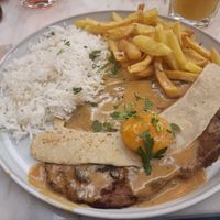 Bitoque at A Minha Avó in Lisbon