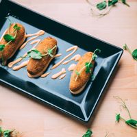 Croquetes de "Carne" at A Minha Avó in Lisbon