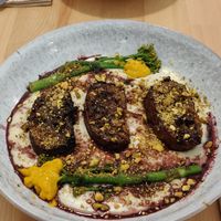 Rolo de "carne" / "meat"loaf absolutely delicious at A Minha Avó in Lisbon