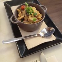 Entrada: salada de polvo at A Minha Avó in Lisbon