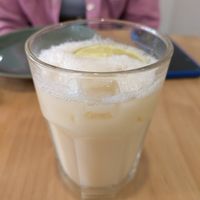 Coconut lime lemonade at A Minha Avó in Lisbon