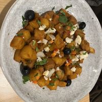 soja estilo porco. Muy rico #Veganuary at A Minha Avó in Lisbon