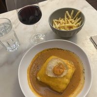 Francesinha 😍  at A Minha Avó in Lisbon