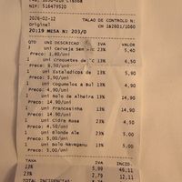   at A Minha Avó in Lisbon