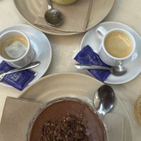 Mousse de chocolate e doce da casa  at A Minha Avó in Lisbon