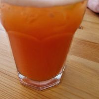 Juice at A Minha Avó in Lisbon