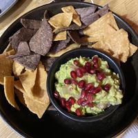 Guacamole & homemade tortilla chips at Foreign Muck in Saltash