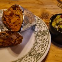 Jackfruit burrito at Foreign Muck in Saltash