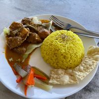  Vegetarian Rendang Mutton Rice RM15
 at Jia De Bao in Port Dickson