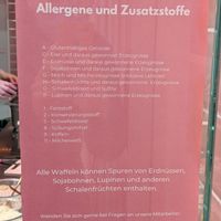 Allergens at Adam & Eve Waffles in Berlin