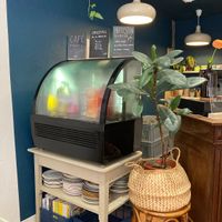 What a little gem of a place. The chocolat chaud was super and the raspberry cake absolutely gorgeous. You must visit and enjoy.  at Bloom Kitchen in Limoges