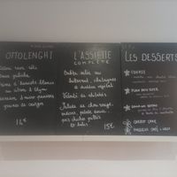 Menu de la semaine at Bloom Kitchen in Limoges