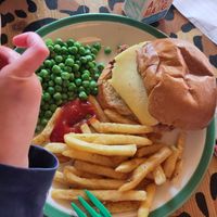 Kids falafel burger at Lounges - Volpo Lounge in Leicester