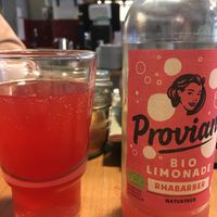 Rhabarber-Limonade  at Dreiviertel in Cologne