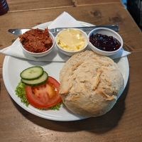 Veganes Frühstück at Dreiviertel in Cologne