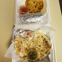 Vegan papusa, tamale & Quesadilla at 3 in 1 Restaurant in Indianapolis
