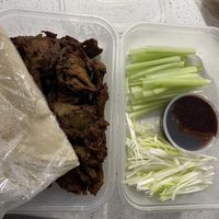 Crispy Vegan Duck Pancakes  at Wok And Slice in North London