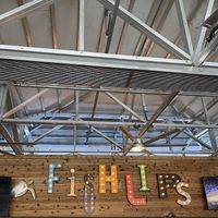 Upstairs outside dining   at Fishlips Waterfront Bar & Grill in Cape Canaveral