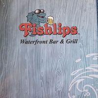 Menu cover   at Fishlips Waterfront Bar & Grill in Cape Canaveral