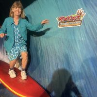 Catching a wave  at Fishlips Waterfront Bar & Grill in Cape Canaveral