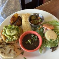 Vegan bliss plate  at La Macarena in New Orleans