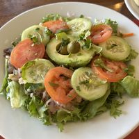 Large salad  at La Macarena in New Orleans