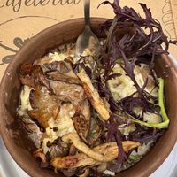 Chupe de setas  at Pastelería Datílvainilla Veggie in Pucon