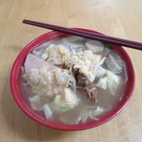 Soup noodles at Mei Huan Vegetarian - 美姮素食 in New Taipei City