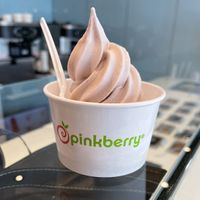 Large coconut milk strawberry   at Pinkberry in Tucson