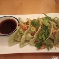 Veg gyoza at Thai Chiangmai in Brussels