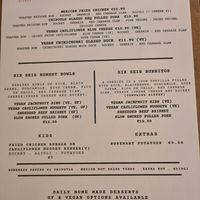 Menu II at SixSeis in Sitges