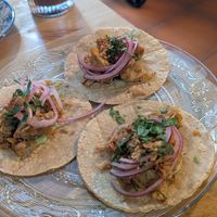 Jackfruit tacos at SixSeis in Sitges