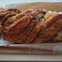 Nusszopf | Nut Bread (sweet, vegan, big boy) at Bio Bäcker Bihn in Wald-michelbach