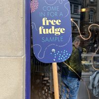   at Fudge Kitchen in Edinburgh