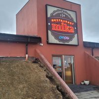 Outside at Mika in Reykholt