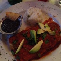 Enchiladas de papa.  at Mestizo in North West London