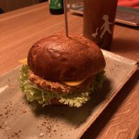 Vegan like chicken burger  at Hans im Glück in Oldenburg