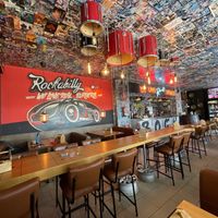 The restaurant   at Rockabilly in Gran Canaria