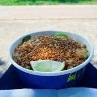 Thai fried rice   at Tuk Tik Thaï Food District in Bordeaux