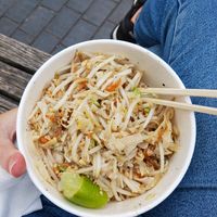 Vegan pad thai at Tuk Tik Thaï Food District in Bordeaux