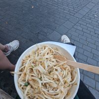 Vegan pad Thai at Tuk Tik Thaï Food District in Bordeaux