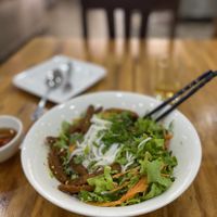 Noodle salad #Veganuary at Vegetarian in the Golden Age in Vientiane