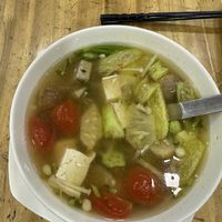   at Vegetarian in the Golden Age in Vientiane