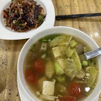   at Vegetarian in the Golden Age in Vientiane