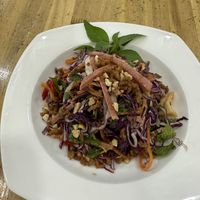   at Vegetarian in the Golden Age in Vientiane