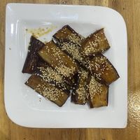 The best eggplant!  at Vegetarian in the Golden Age in Vientiane