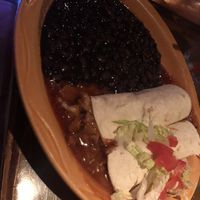 Vegan bbq burrito   at Cabo RVC in Rockville Centre